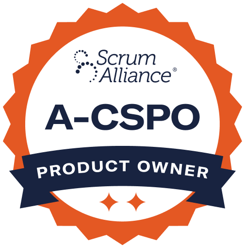 Jensen und Komplizen sind zertifiziert als 'Advanced Certified Scrum Product Owner® (A-CSPO)' durch die Scrum Alliance®.