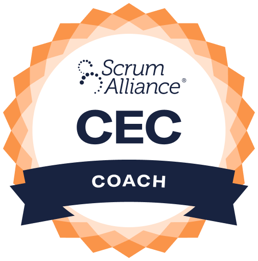 Jensen und Komplizen sind zertifiziert als 'Certified Enterprise Coach – CEC' der Scrum Alliance®